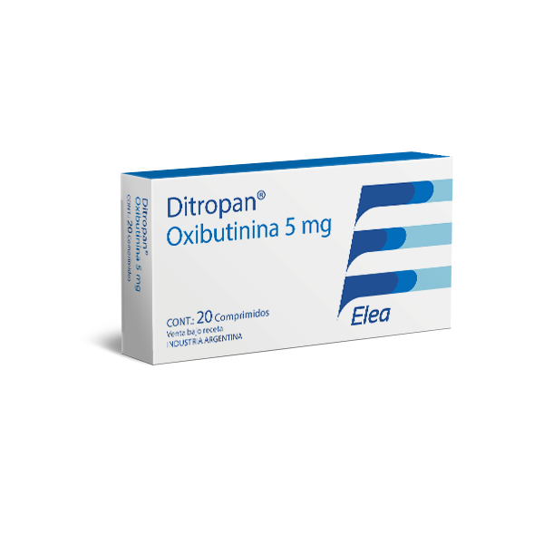 Ditropan Ficha Técnica: Comprimidos de 5 mg