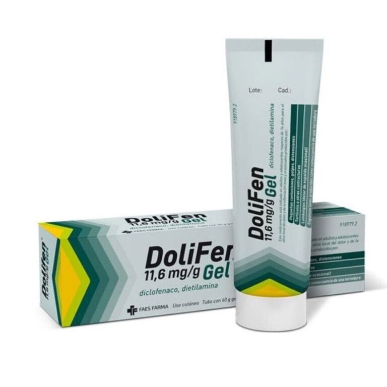 Dolifen: Conoce cómo funciona y para qué sirve – Ficha Técnica 11,6 mg/g Gel