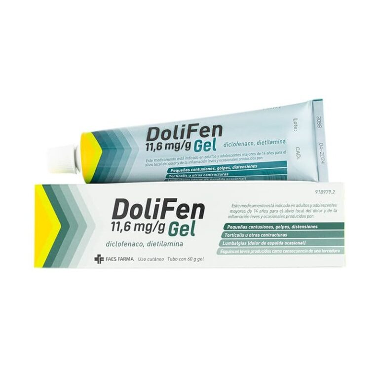 Dolifen: Usos y beneficios de los comprimidos dispersables Dolotren 46,5 mg