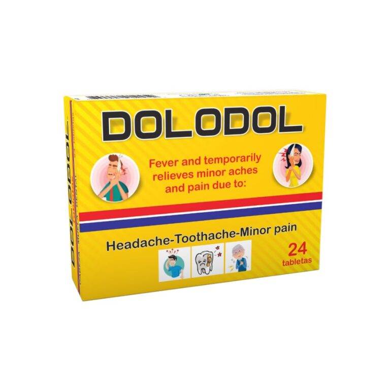 Dolodol Flas 50 mg comprimidos bucodispersables: alivio instantáneo del dolor de muela con Tramadol