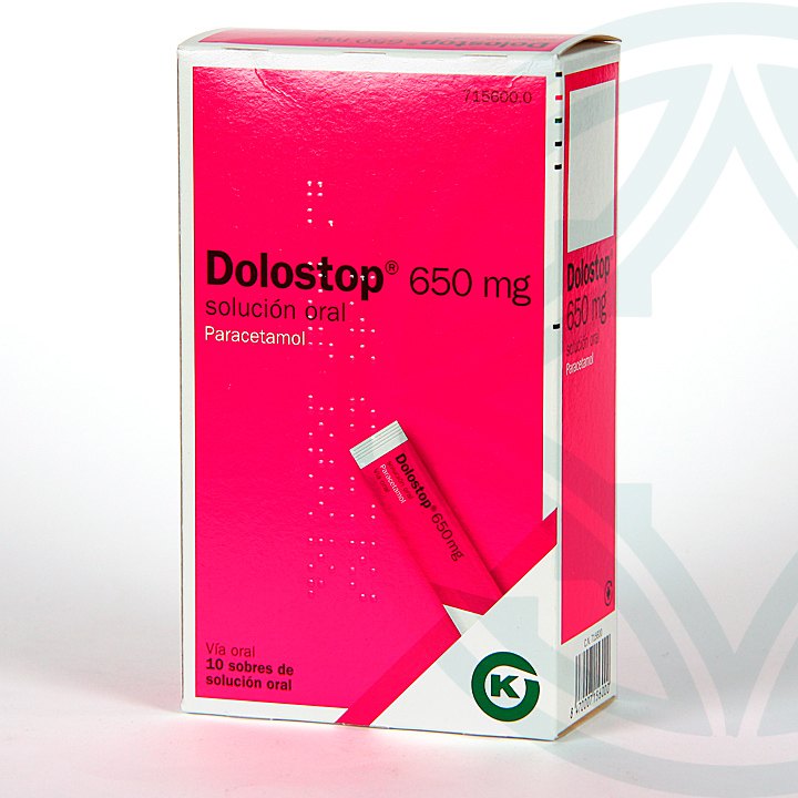 Dolostop 500 mg – Prospecto y uso de Solución Oral