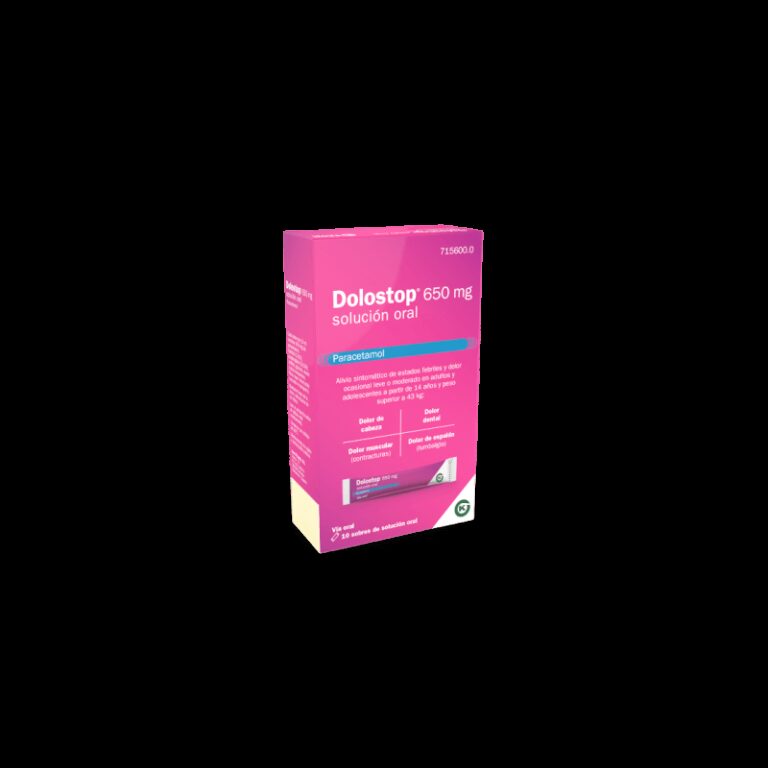 Dolostop 650 mg Solución Oral: Prospecto y Beneficios