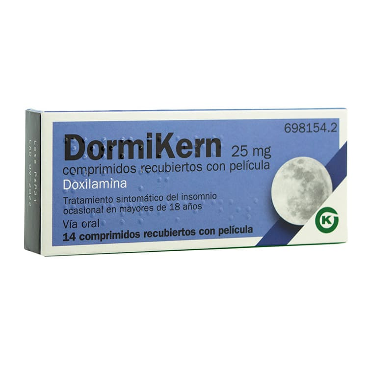 Dormikern 25 mg: Prospecto, usos e información del medicamento