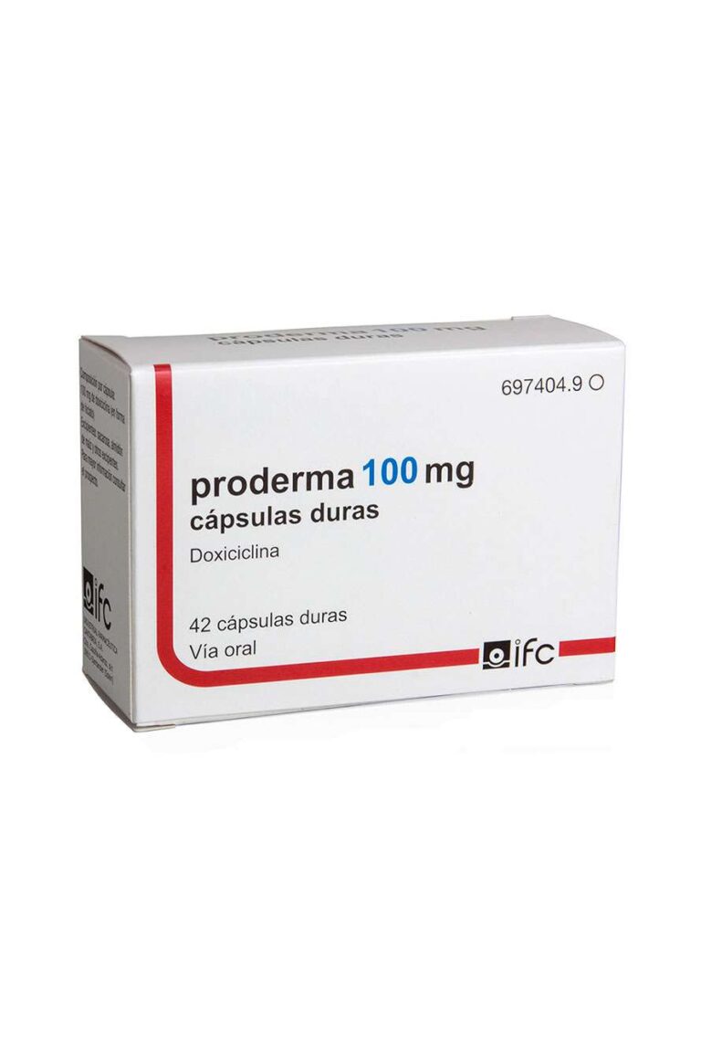 Doxiciclina 200 mg: Prospecto y características de las cápsulas duras Proderma