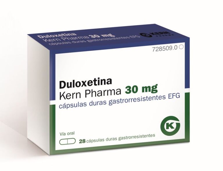 Duloxetina 30 mg: Descubre opiniones sobre las cápsulas duras gastrorresistentes del prospecto Ratiopharm EFG