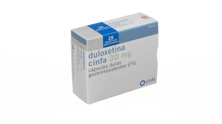 Duloxetina 30 mg: Opiniones y prospecto de las cápsulas duras gastrorresistentes Mabo EFG
