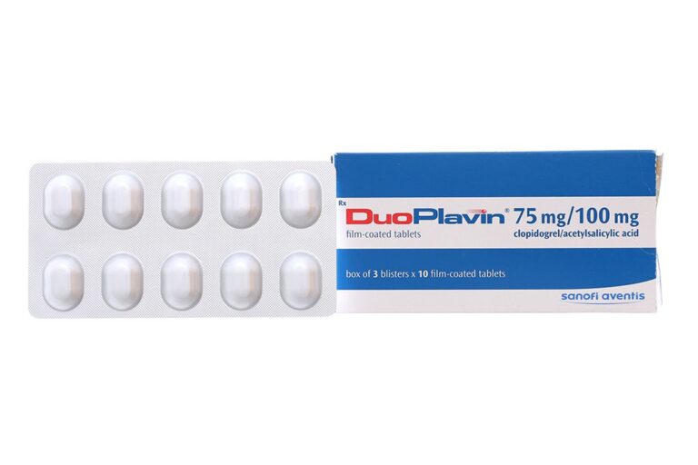 DuoPlavin 75 mg/100 mg: para qué sirve y prospecto de los comprimidos recubiertos con película