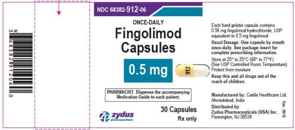 Duración de un brote de esclerosis múltiple: prospecto de Fingolimod Koanaa 0,5 mg cápsulas duras EFG