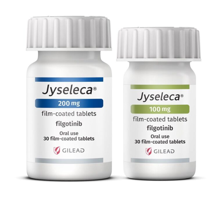 Efectos secundarios de Filgotinib: Información del prospecto de Jyseleca 100 mg