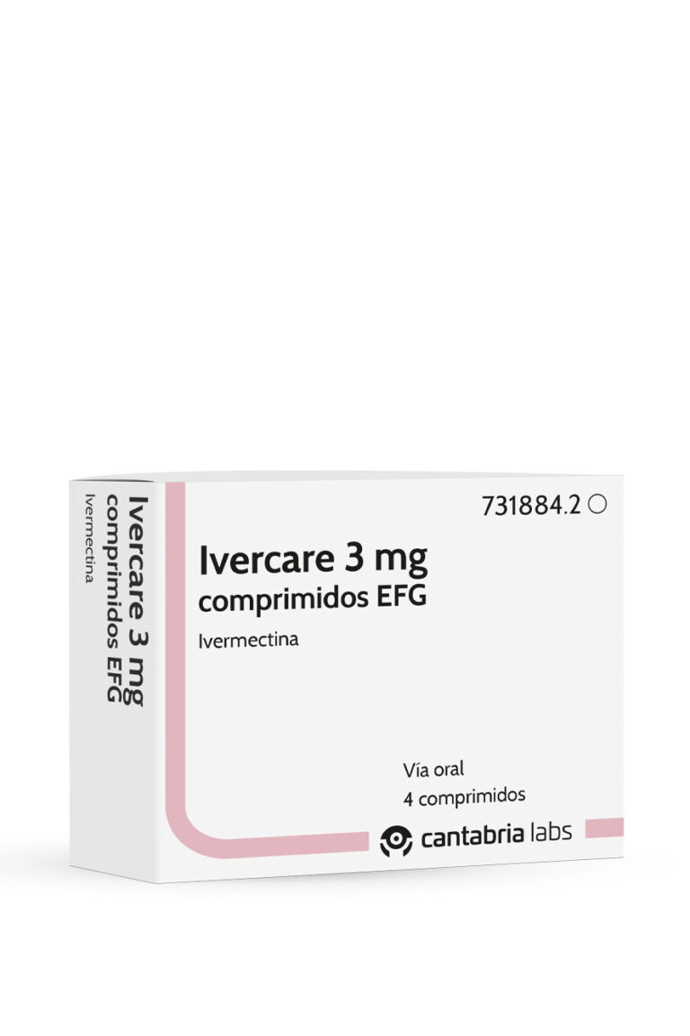 Efectos secundarios de Ivercare 3 mg comprimidos EFG: información completa y actualizada