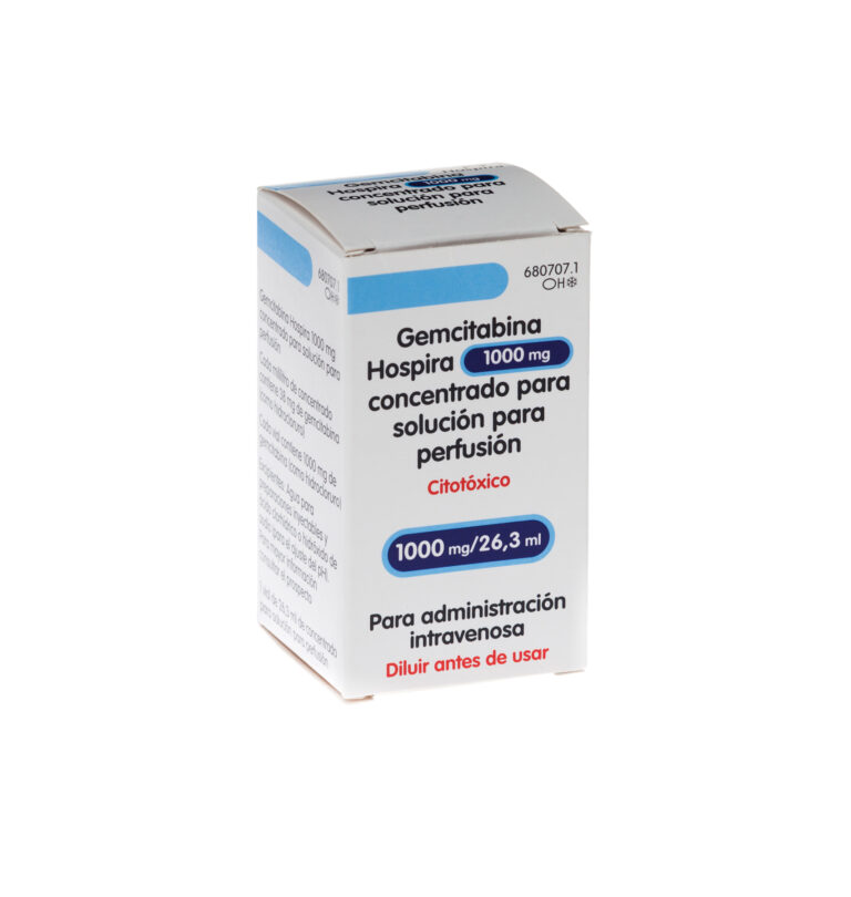 Efectos secundarios de la gemcitabina: prospecto y dosis de 1000 mg de concentrado para solución para perfusión por Fresenius
