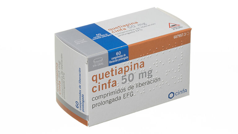 Efectos Secundarios de Quetiapina 50 mg: Prospecto y Comprimidos de Liberación Prolongada EFG