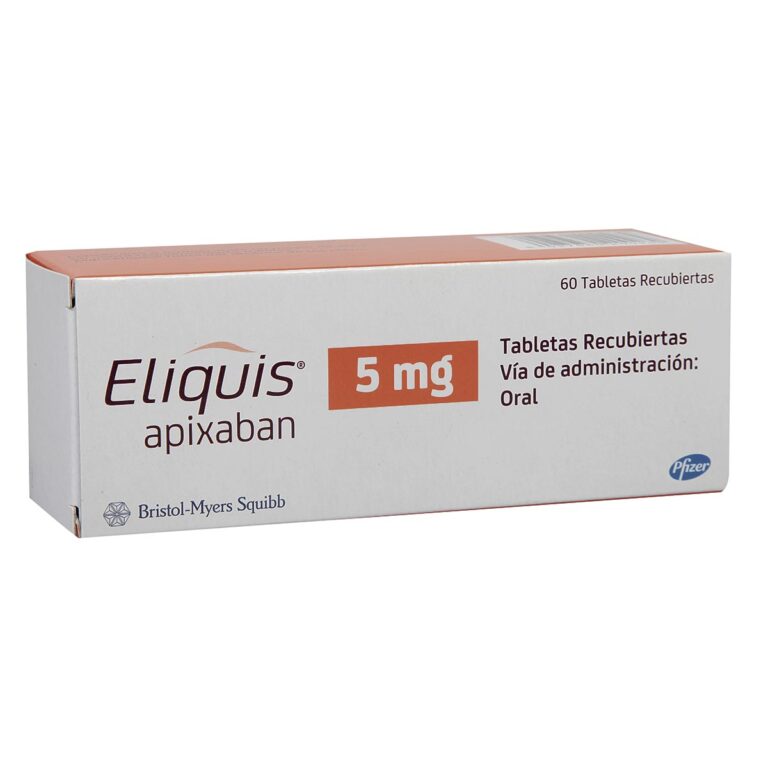 ELIQUIS Precio Seguridad Social: Ficha Técnica y Características del comprimido recubierto con película de 5 mg