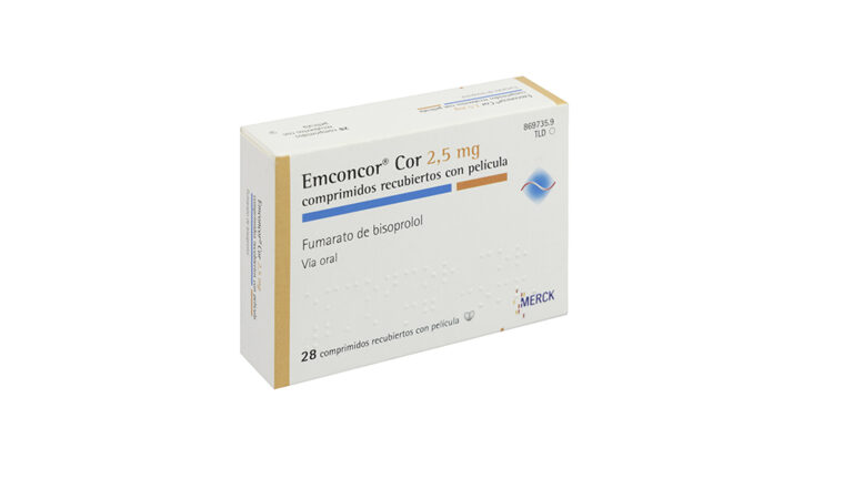 Emconcor Cor 2,5 mg: Ficha Técnica y Comprimidos Recubiertos con Película