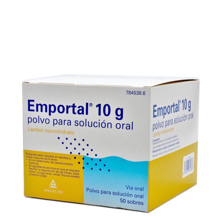 Emportal 10 g: Prospecto, polvo para solución oral