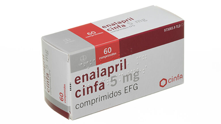 ENALAPRIL CINFA 5 mg: Prospecto, Comprimidos EFG | Información y Dosificación