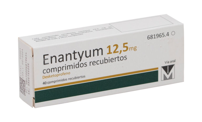 Enantyum 12,5 mg comprimidos: ficha técnica y usos