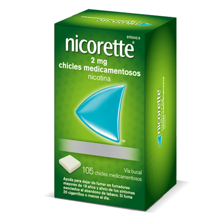 Equivalencia de 20 mg de Nicotina: ¿Cuántos cigarrillos reemplaza? – Ficha Técnica Nicorette 4 mg Chicles Medicamentosos