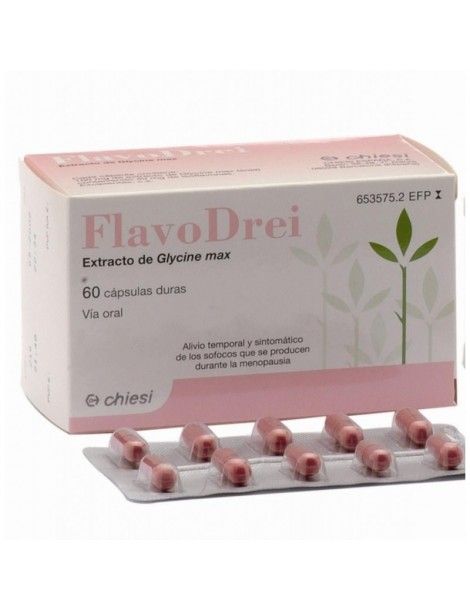 Eructos y arritmias: Conoce el Prospecto de Flavodrei 40 mg Cápsulas Duras