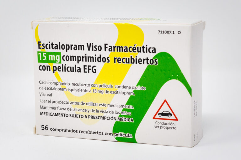 Escitalopram 5 mg: Prospecto, Viso Farmacéutica y Comprimidos Recubiertos con Película EFG