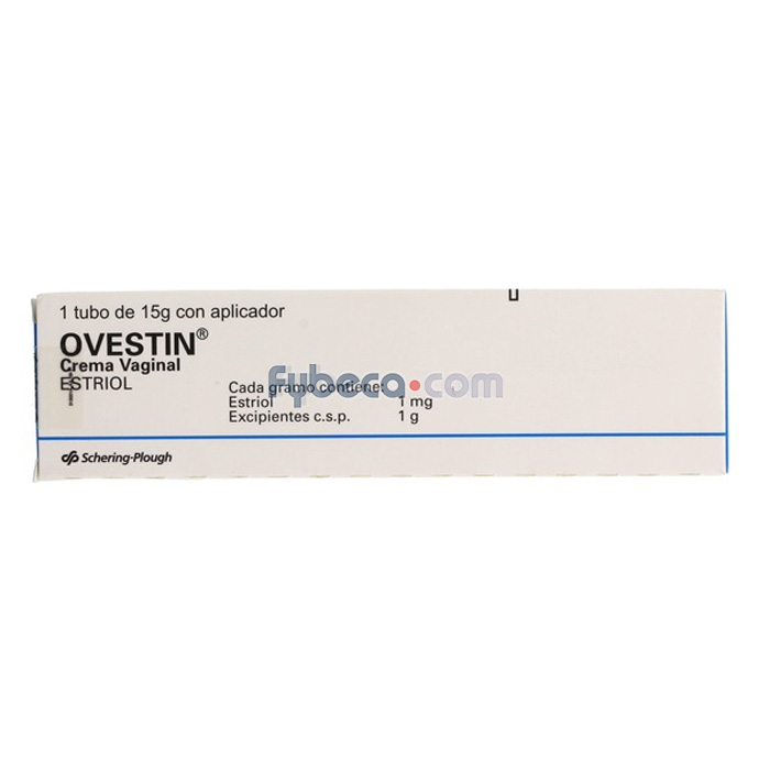 Estrogeno conjugado crema Ovestinon 1 mg/g: Ficha técnica y uso vaginal