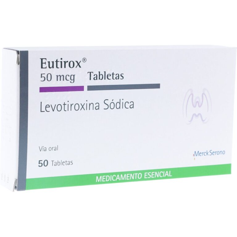 Eutirox 50 mg: Ficha técnica y detalles de comprimidos