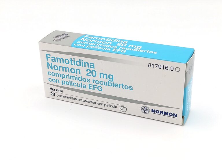 Famotidina 20 mg Precio: Prospecto y Uso de los Comprimidos Recubiertos Normon EFG