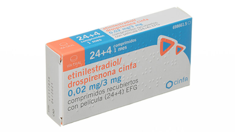 Farmacos Ototoxicos Listado: Información sobre el Prospecto Etinilestradiol/Drospirenona Diario Cinfalab 0,02 mg/3 mg Comprimidos Recubiertos con Película EFG