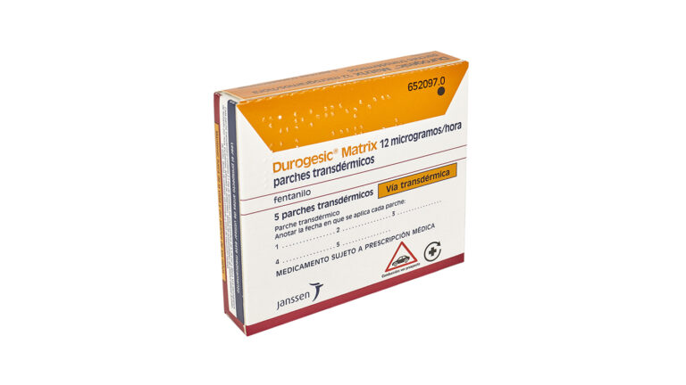 Fentanilo Matrix Ratiopharm 12mcg/h: Parches Transdérmicos EFG – Ficha Técnica