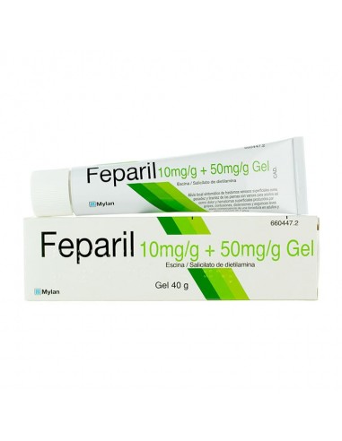 Feparil Gel: Usos y Prospecto de Feparil 10mg/g + 50mg/g para el Tratamiento