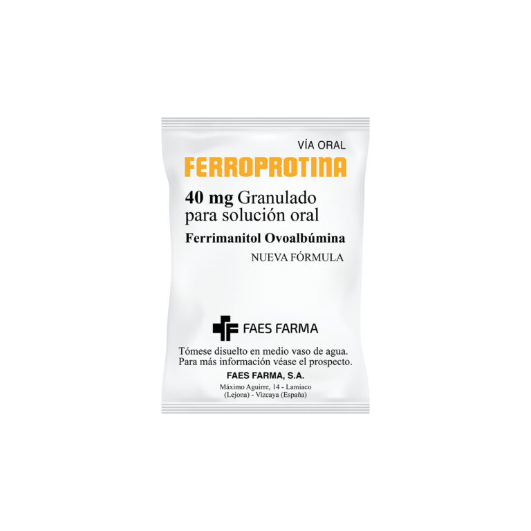 Ferrocur 40 mg: Prospecto y uso de los comprimidos solubles de Ferroprotina