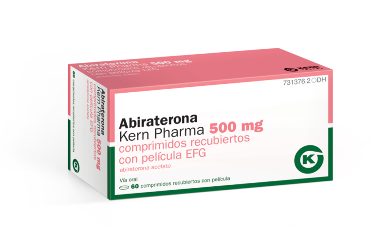 Ficha Técnica Abiraterona Kern Pharma 500 mg: Comprimidos Recubiertos y EFG (Optimizado SEO)