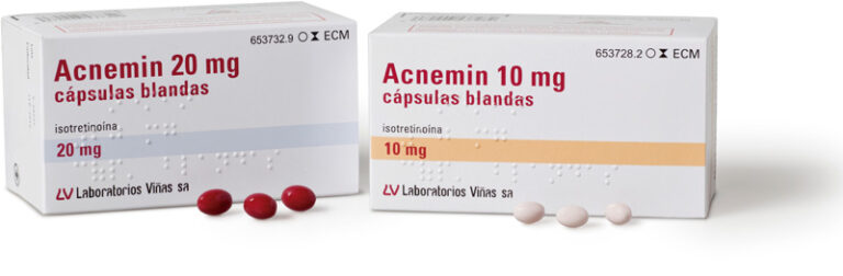 Ficha técnica Acnemin 10mg: información y características de las cápsulas blandas