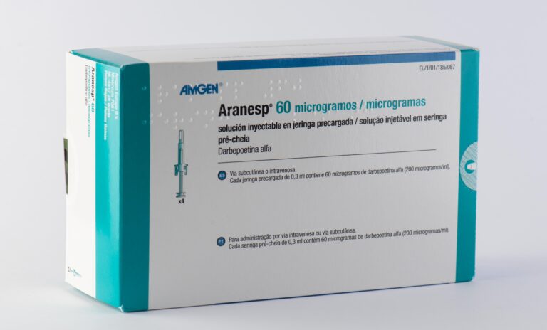 Ficha Técnica Aranesp 60 microgramos: Solución Inyectable en Jeringa Precargada