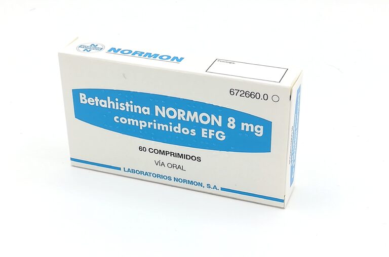 Ficha técnica Betahistina Normon 8 mg: Comprimidos EFG y usos