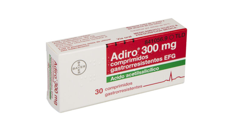 Ficha Técnica de Adiro 300mg: Comprimidos Gastrorresistentes EFG – Dosificación y Características