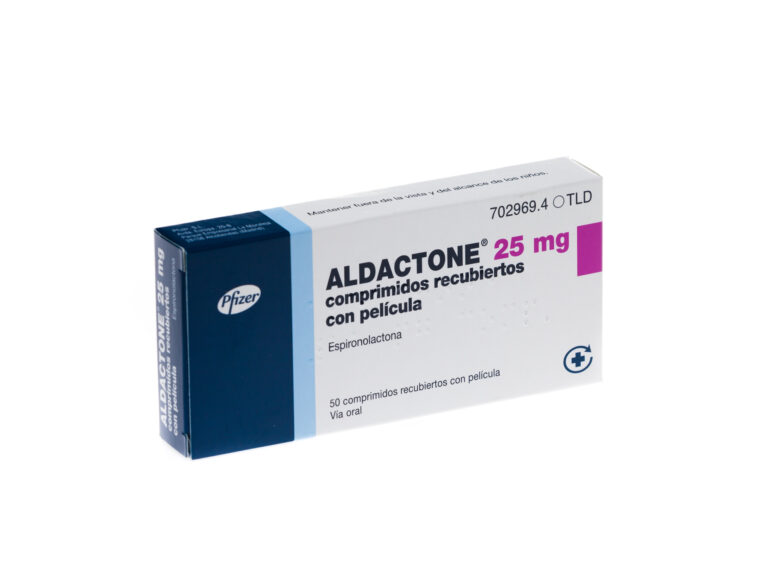 Ficha Técnica de Aldactone 25 mg: Comprimidos Recubiertos con Película