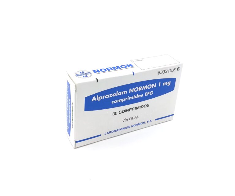 Ficha Técnica de Alprazolam Normon 1 mg – Reduce los síntomas con comprimidos EFG