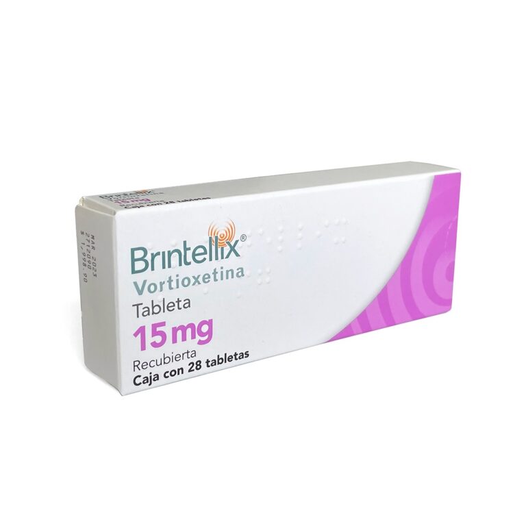 Ficha Técnica de Brintellix 15 mg: Comprimidos Recubiertos con Película