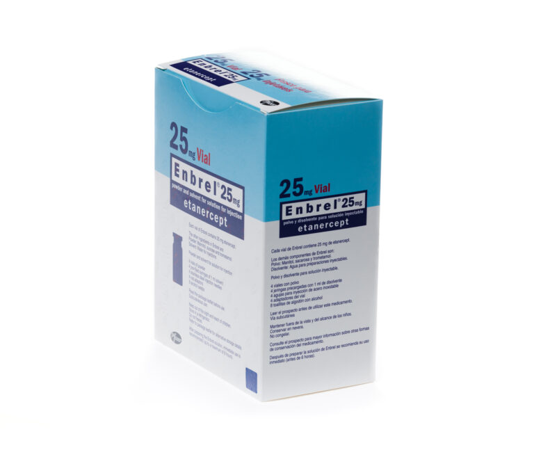 Ficha Técnica de Etanercept 10 mg: Uso Pediátrico, Polvo y Disolvente para Solución Inyectable – Enbrel