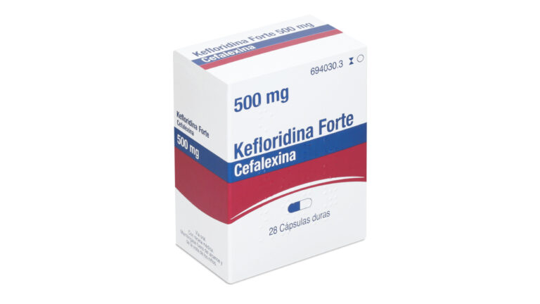 Ficha Técnica de Kefloridina Forte 500 mg: Capsulas Duraderas