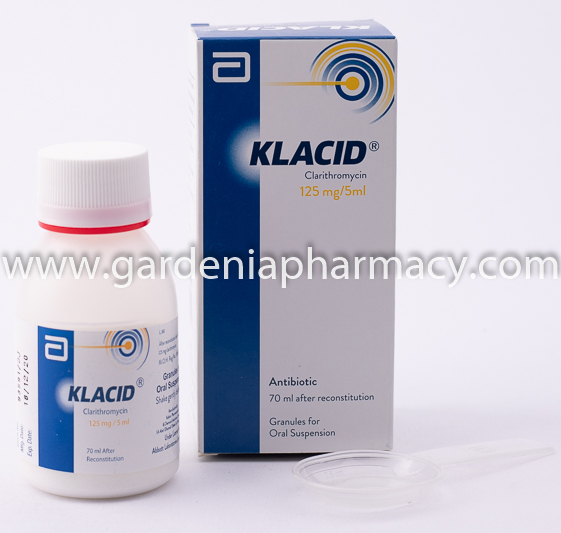 Ficha técnica de Klacid 125 mg/5ml: información y uso recomendado