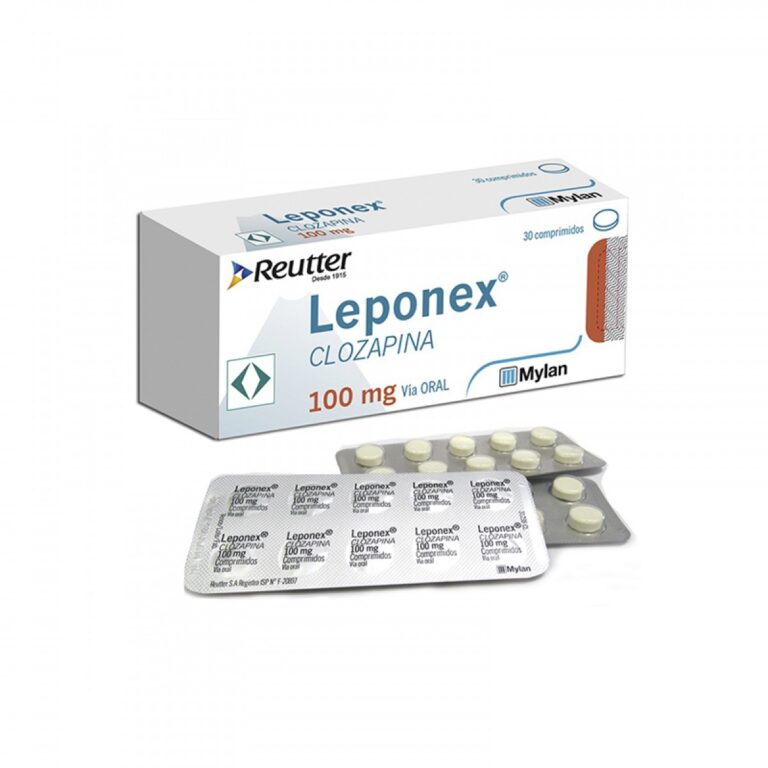Ficha técnica de Leponex 25 mg: Comprimidos, dosificación y información