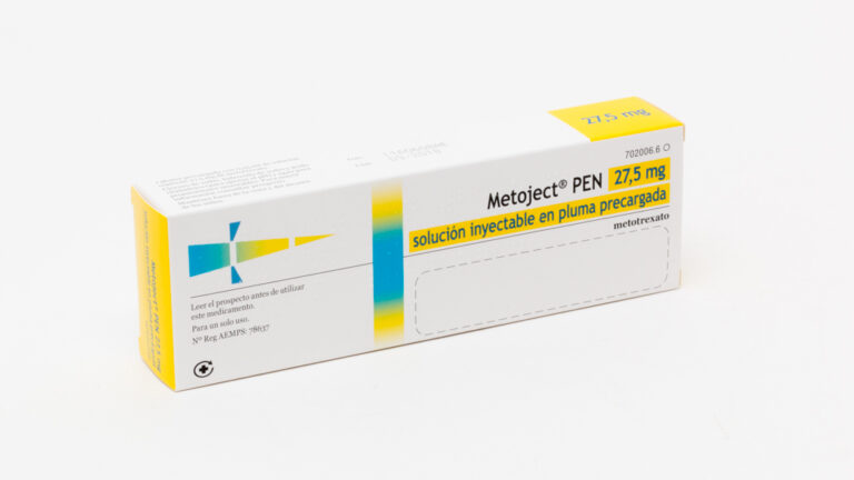 Ficha Técnica de Metoject Pen: Solución Inyectable en Pluma Precargada de 27.5 mg de Metotrexato y Regla de Uso