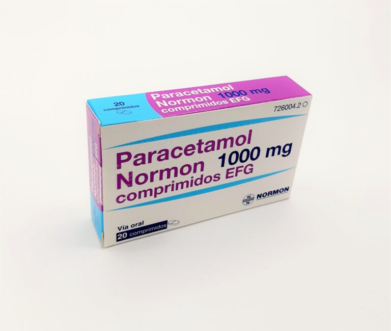 Ficha Técnica de Paracetamol Normon 1000 mg: Comprimidos EFG – Información completa