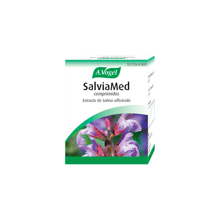 Ficha Técnica de Salviamed Comprimidos: alivio para los sudores nocturnos durante el embarazo.