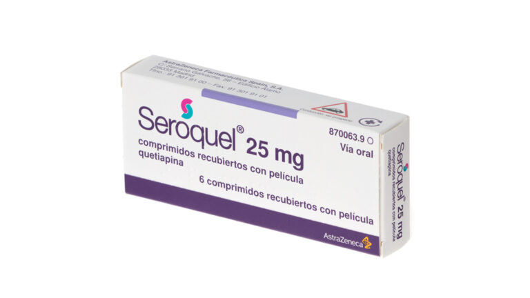 Ficha Técnica de Seroquel 25 mg: Comprimidos Recubiertos con Película