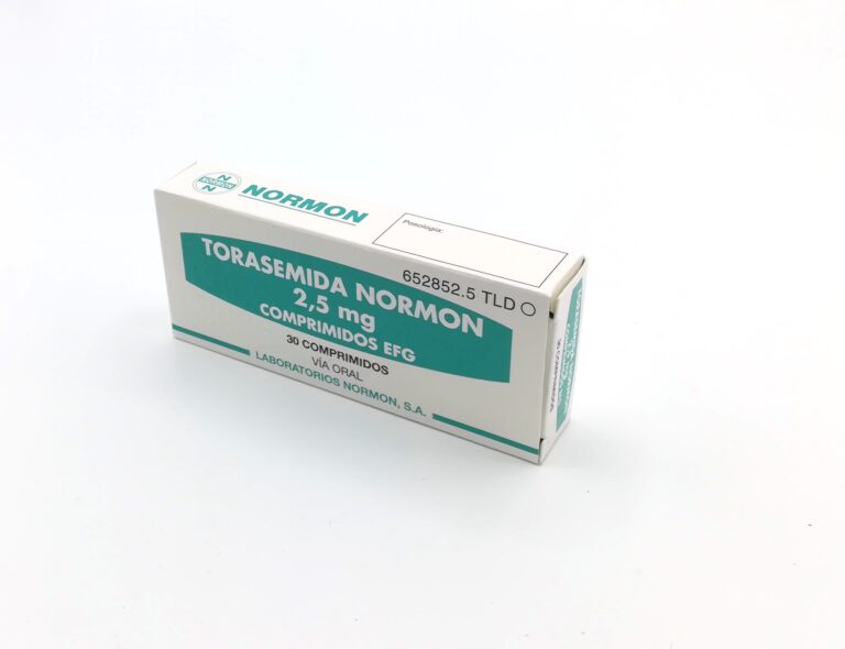 Ficha Técnica de Torasemida Normon 2,5 mg: Comprimidos EFG
