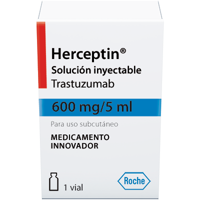 Ficha Técnica de Trastuzumab: Herceptin 600 mg Solución Inyectable en Vial