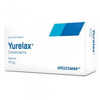 Ficha técnica de Yurelax 10 mg: cápsulas duras